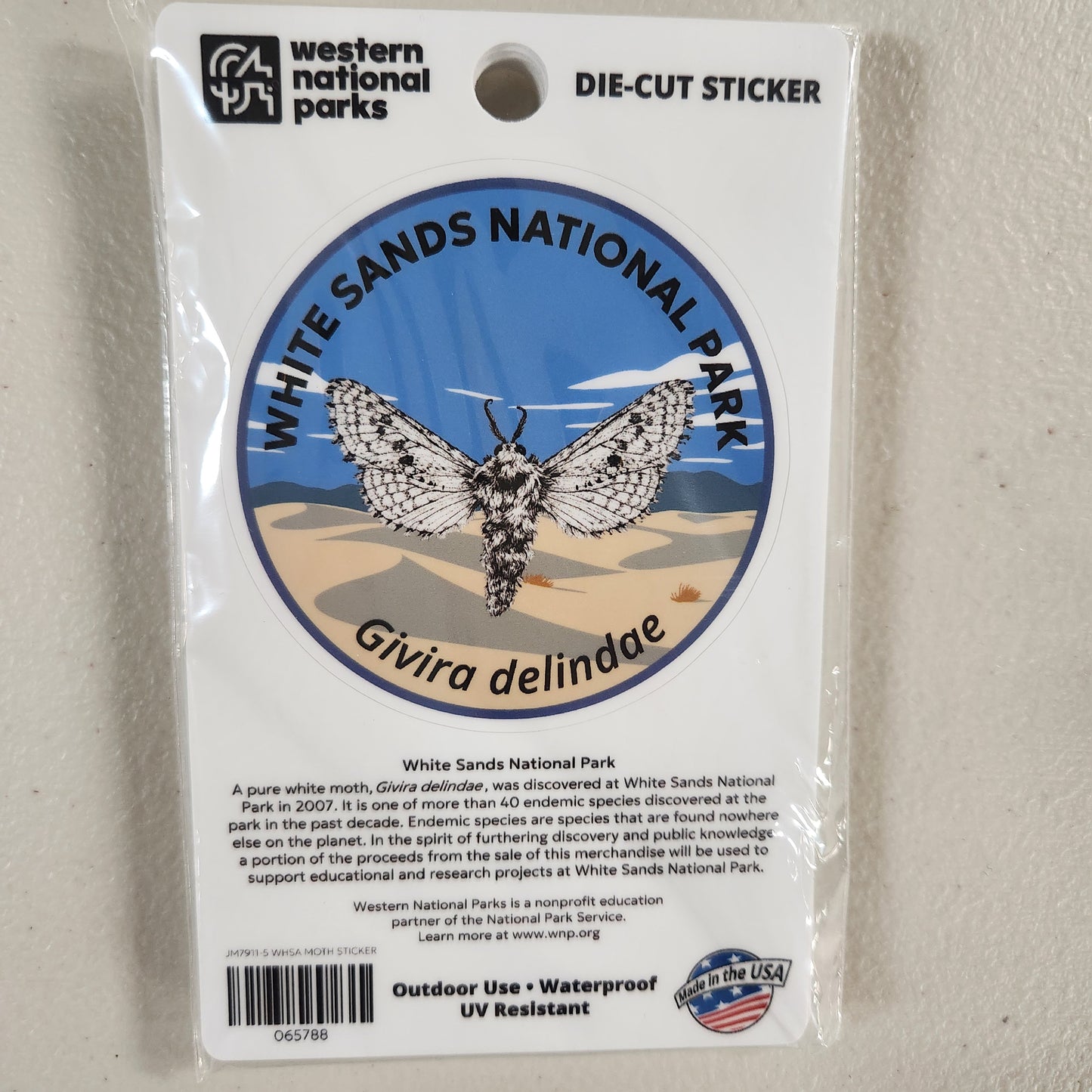WHSA Moth Sticker JM7911-5