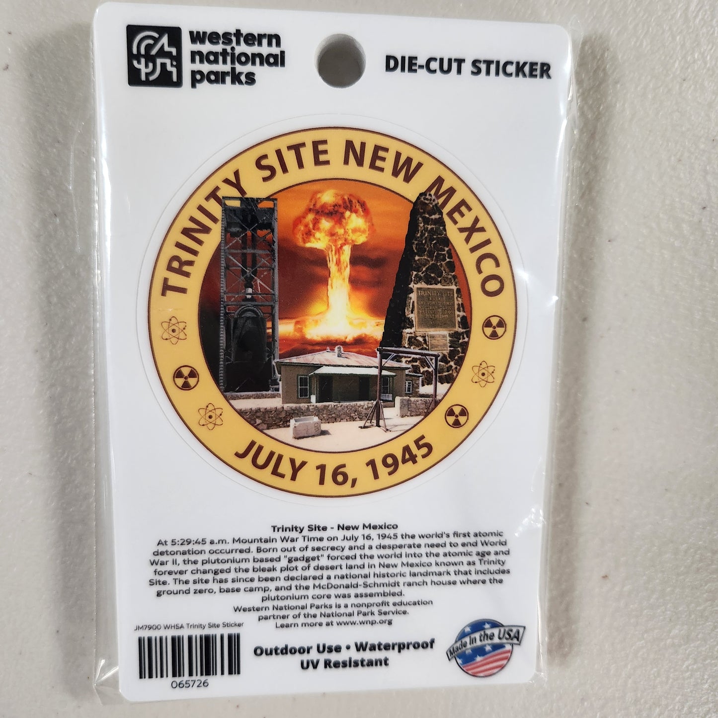WHSA Trinity Site Sticker JM7900
