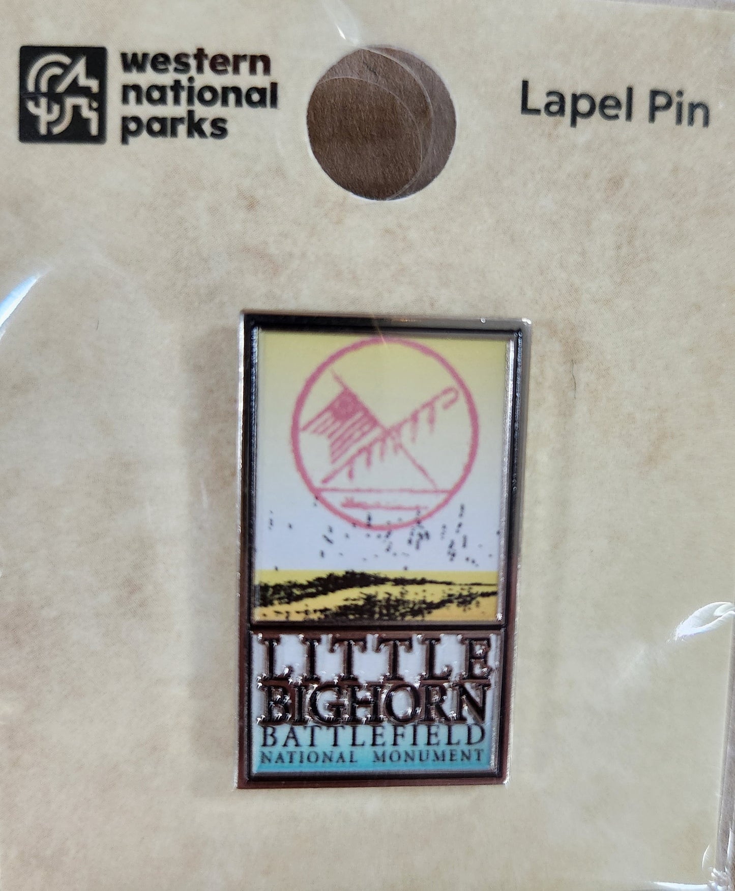 LIBI BOELTS LOGO PIN RECTANGLE JM7819