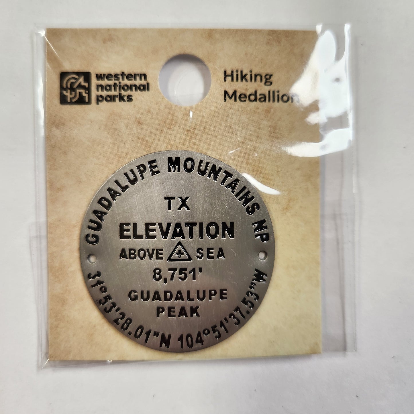 GUMO Geodetic Hiking Medallion JM7863-5