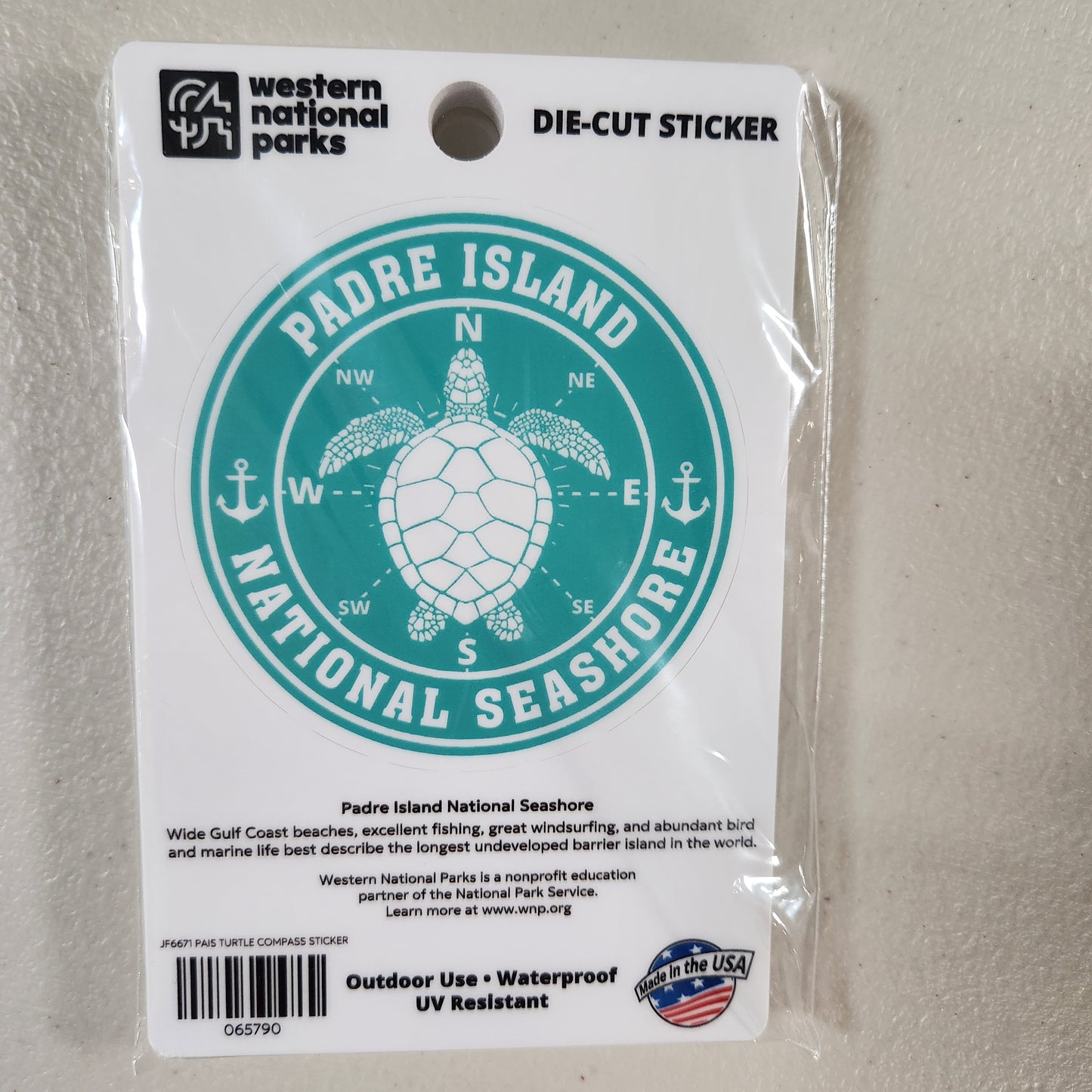PAIS Turtle Compass Sticker JF6671A-2-1