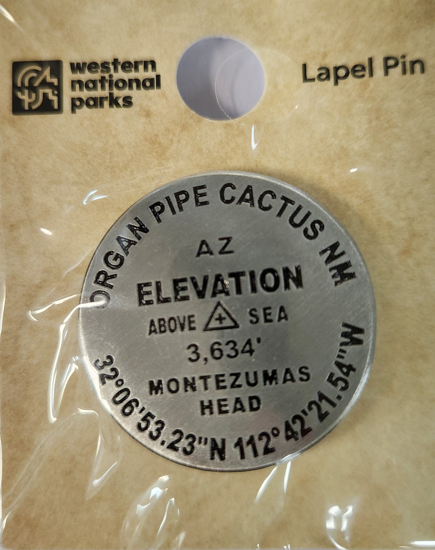 ORPI  Geodetic lapel pin JM7818-1