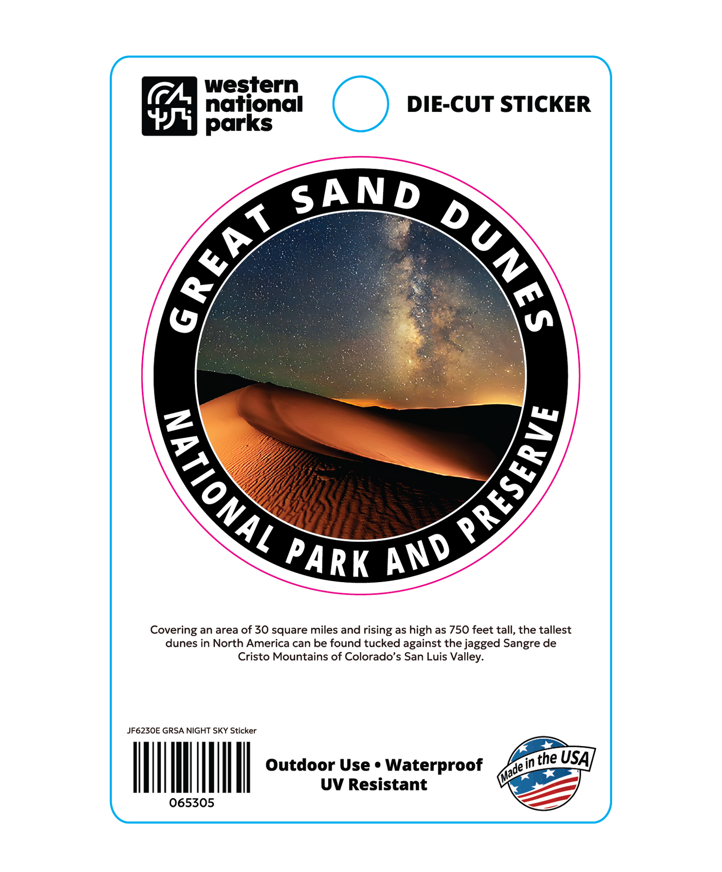 GRSA NIGHT SKY STICKER JF6230E-14