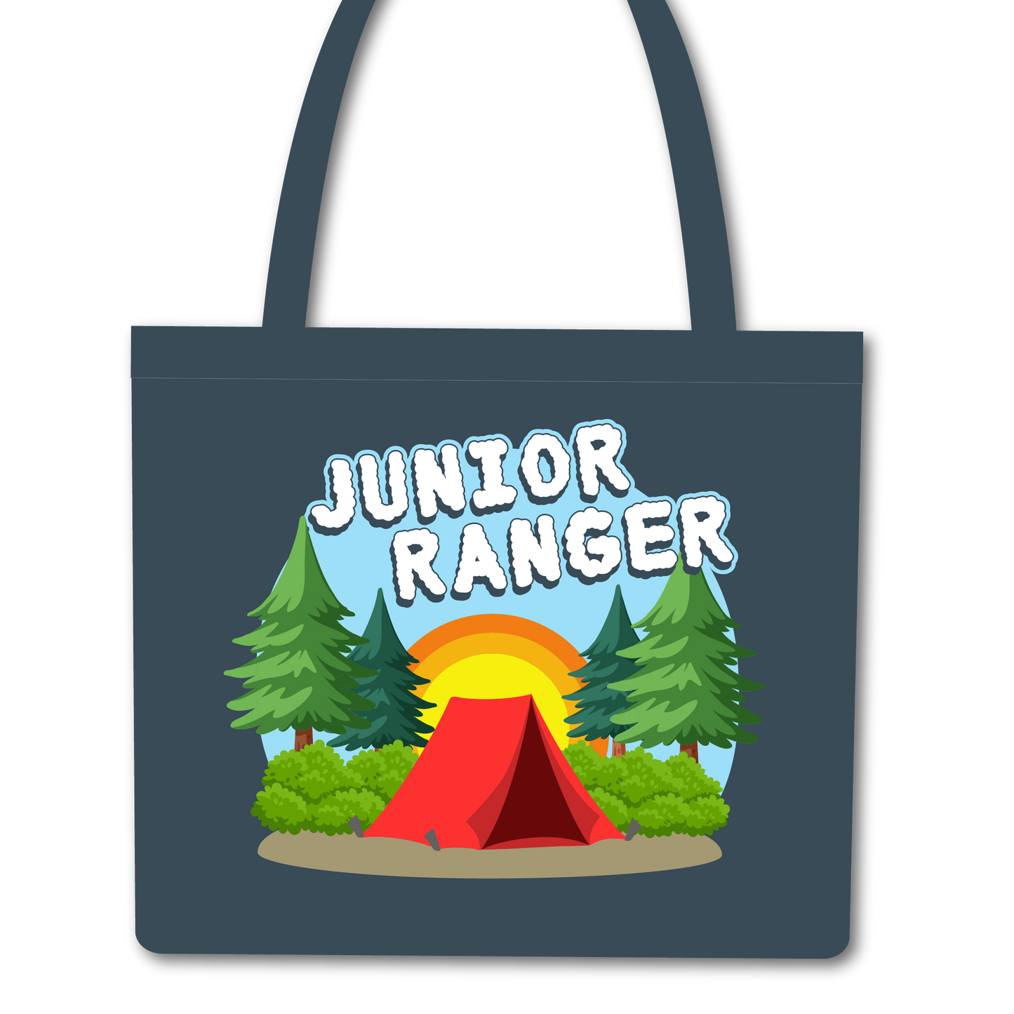 Jr. Ranger Tote Bag 1 - Camping design
