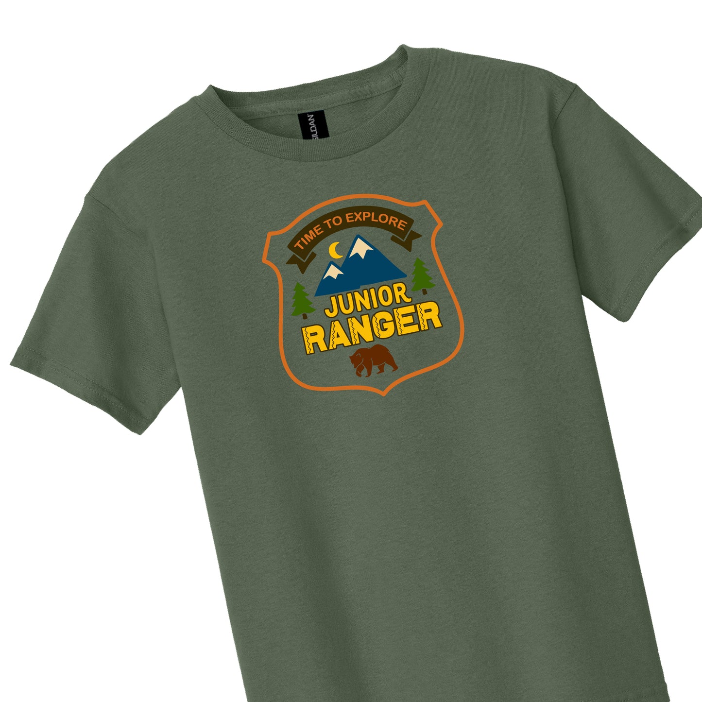 Jr. Ranger Tee 1 - Shield design