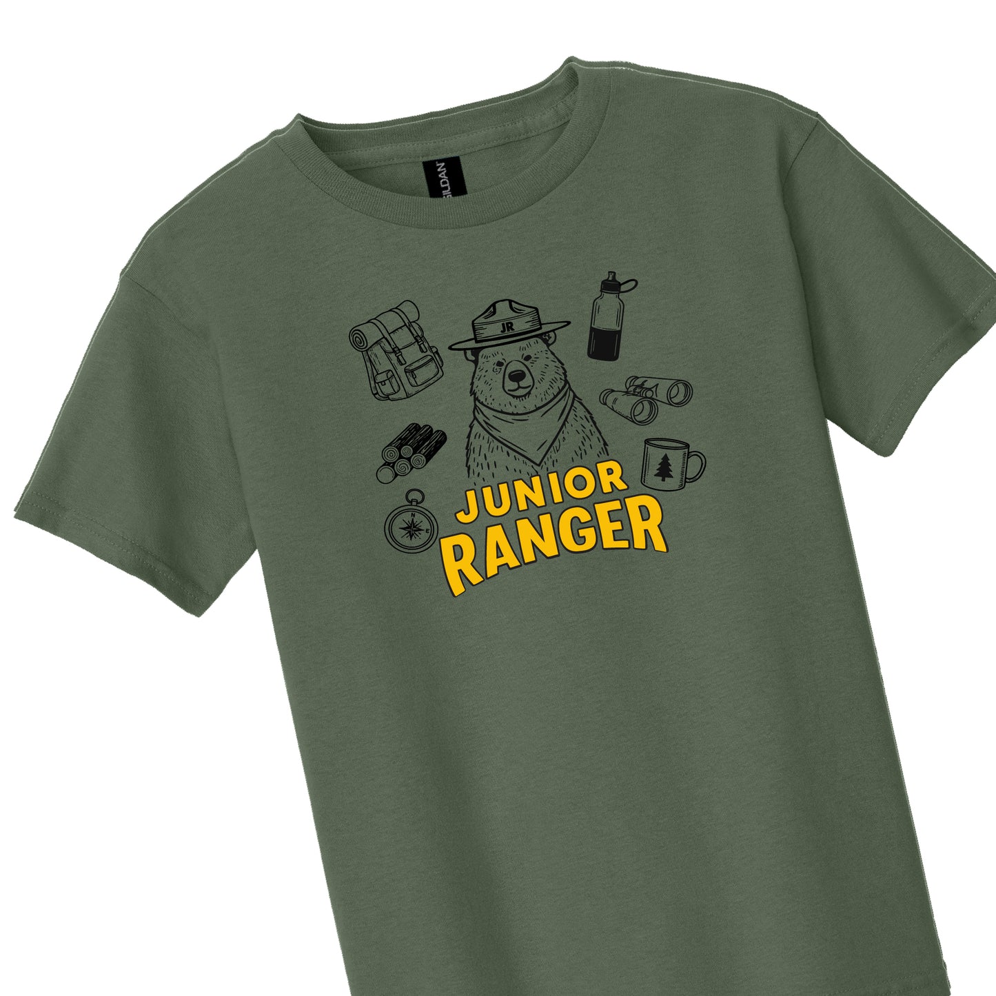 Jr. Ranger Tee 2 - Ranger Bear design