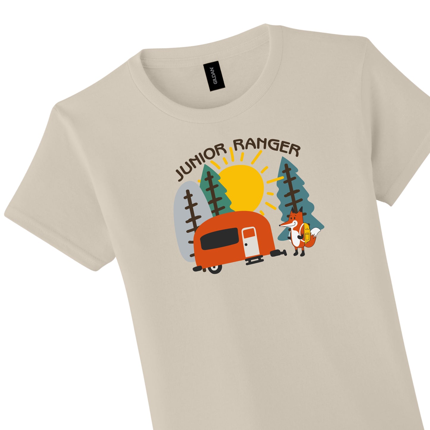 Jr. Ranger Tee 3 - Camping design